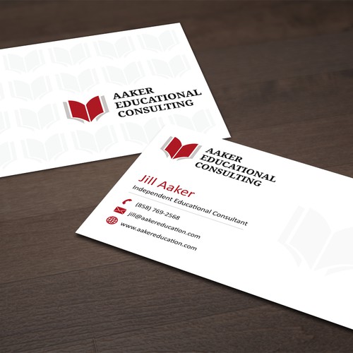 Clean and professional Business Card Design for consulting company