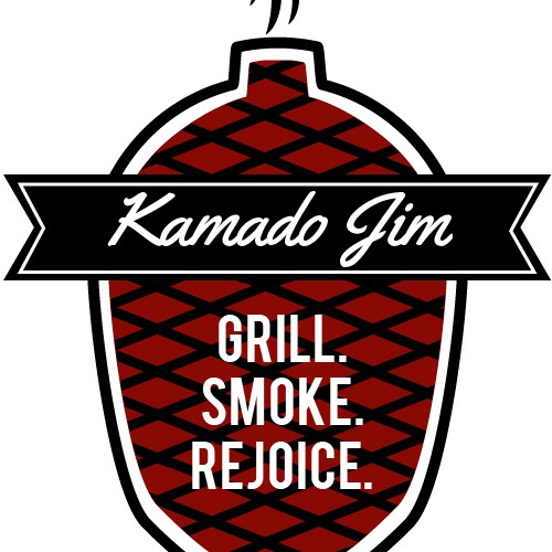 Vintage badge logo needed for grilling website, social media