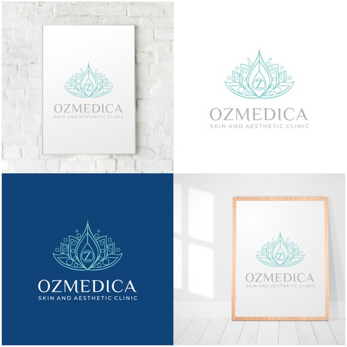 Ozmedica Skin and Aesthetic Clinic Logo Design