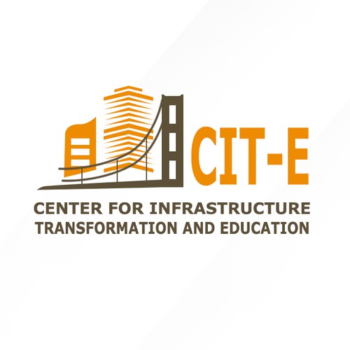 Create a logo for the Center for Infrastructure Transformation and Education (CIT-E)
