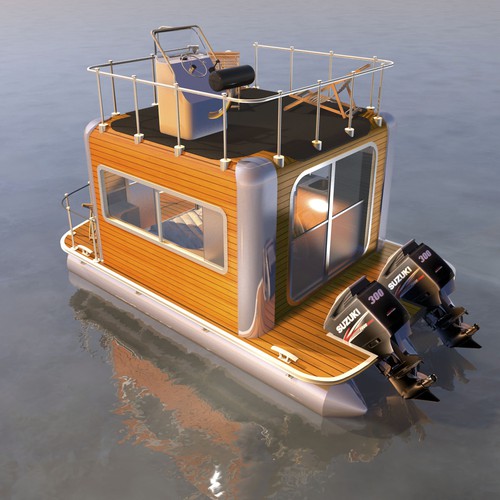Small House Boat Concept
