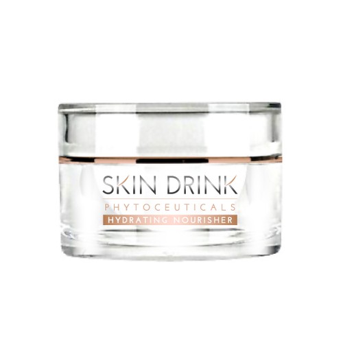 Logo and packaging for Skin Drink Skin Care
