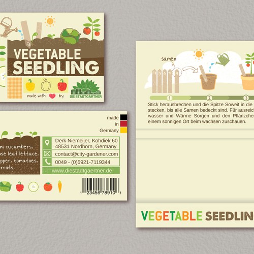 Packaging for gardening product