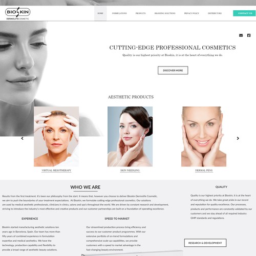 Clean design for medical cosmetology