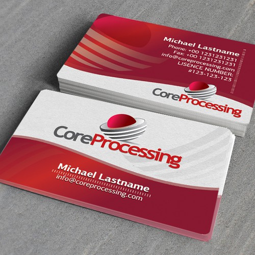 Core Processing needs a new logo and business card