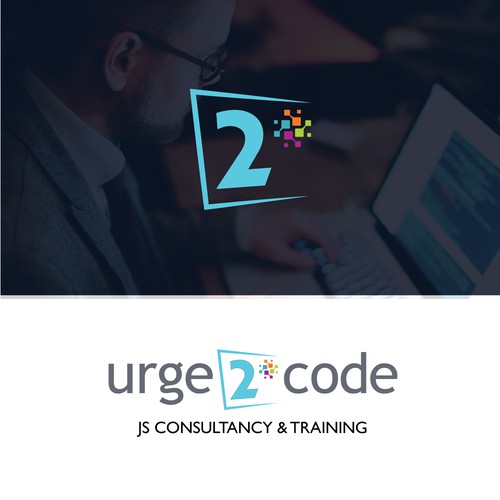 Modern minimalist logo for Urge2code