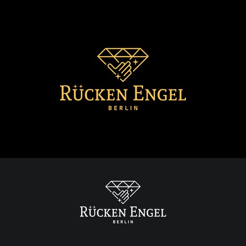 Rücken Engel