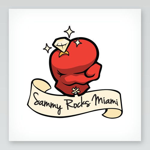 Bridal party logo for Sammy & Rocky