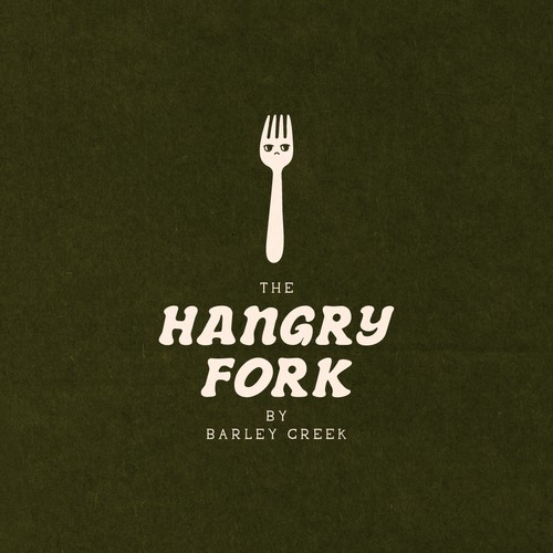 Logo Concept for The Hangry Fork