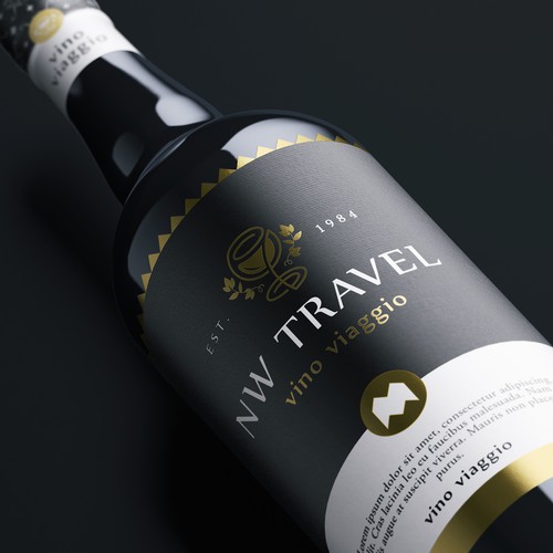 Wine Logo Mockup