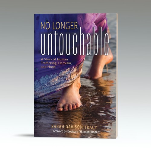 Thrilled to have created the cover for this very inspiring book that tackles human trafficking