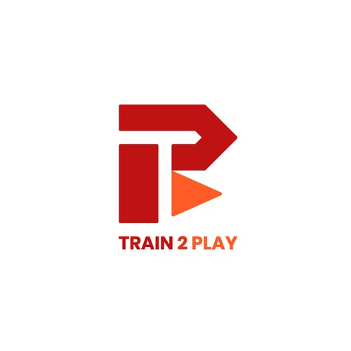 Logo for New Online Sports Performance Website, Train 2 Play