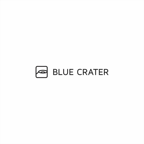 Logo concept for Blue Crater
