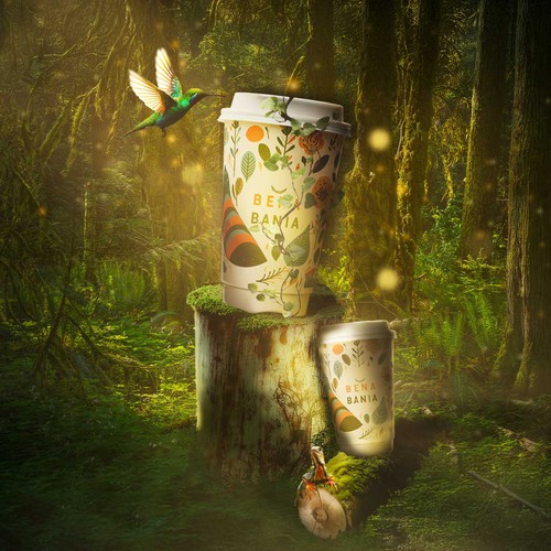 Photomanipulation – Coffee in the Jungle