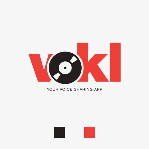 Logo concept for voice sharing app