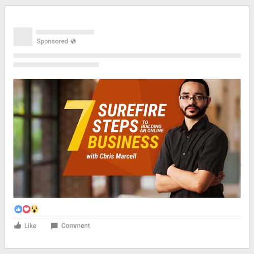 Facebook Ad Banner for Chris Marcell