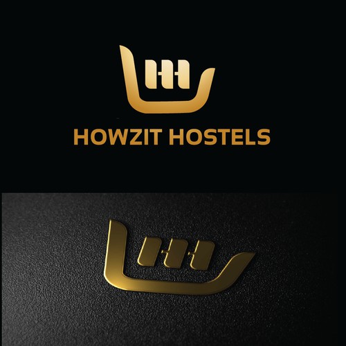 Mordern logo for HOWZIT HOSTELS