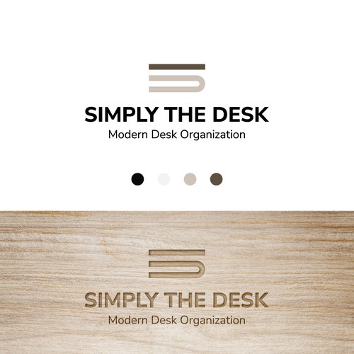 Simply The Desk logo design