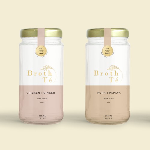 Packaging Design For Broth Te
