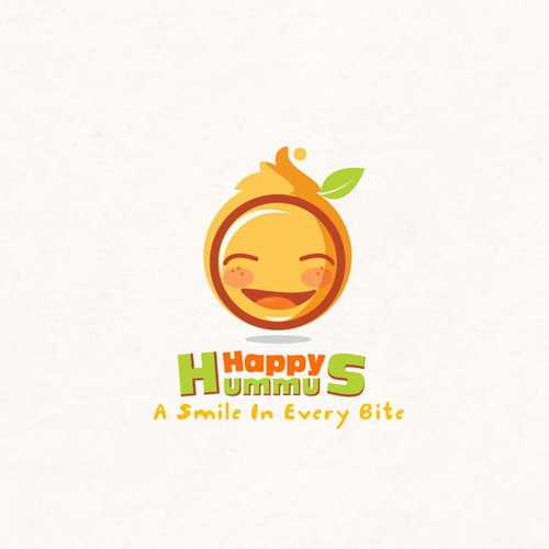 Happy hummus logo