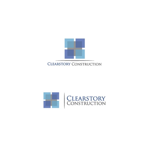 Logo concept for construction company