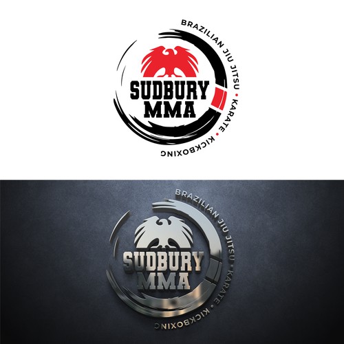 Bold logo for MMA Gym