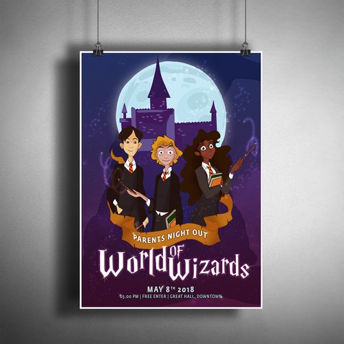 HARRY POTTER INSPIRED POSTER