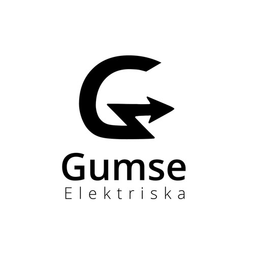 Logo for an electricity installing company