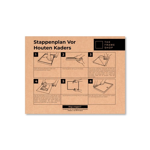 instructions manual design