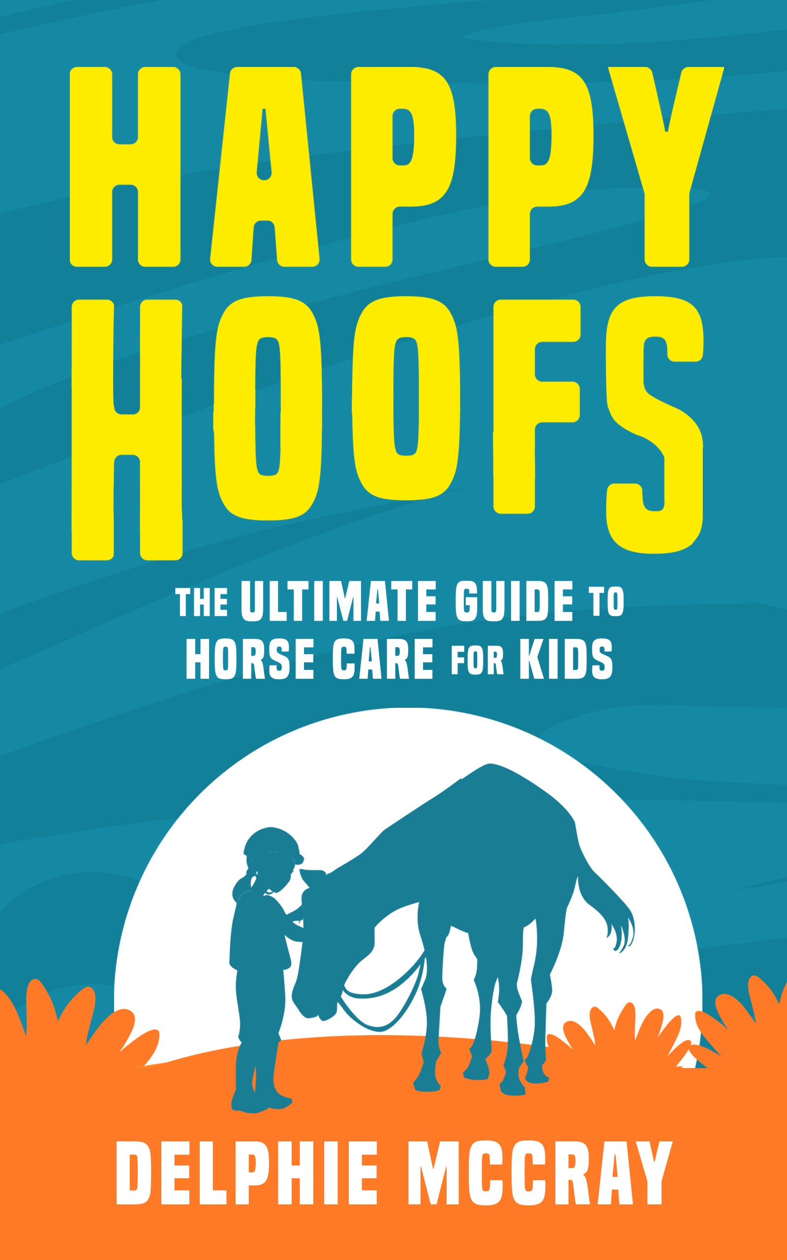 Design a Fun, Vibrant, and Captivating Children's eBook Cover About Horses