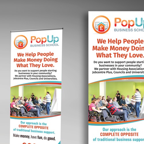 Rollup banner design