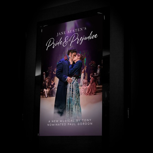 Key Art Poster for Jane Austen's Pride and Prejudice new musical by Paul Gordon