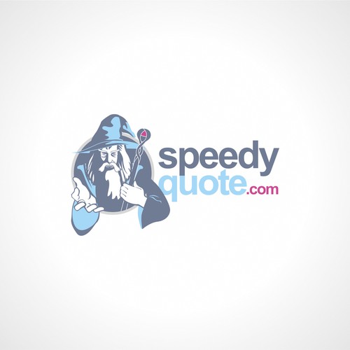 logo concept for speedy internet