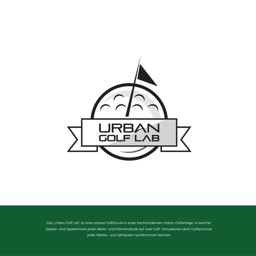 Urban Golf Lab Logo Concept