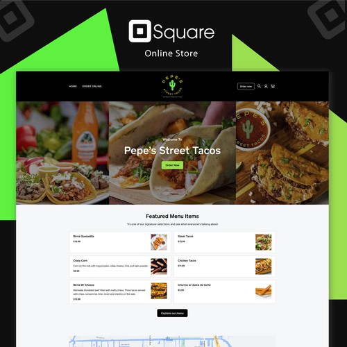 square online store