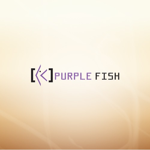 purple fish logo