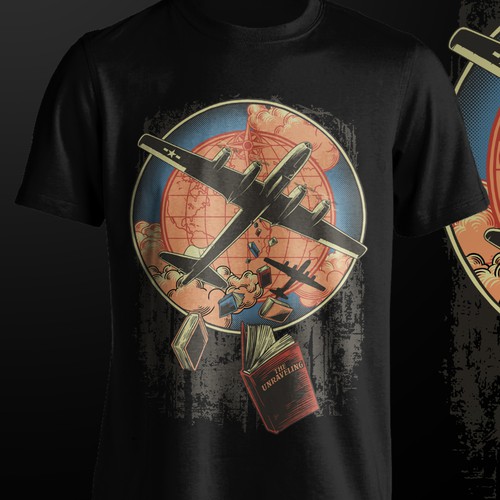 T-shirt for podcast about history called The Unravelling
