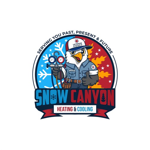 Logo concept for Snow Canyon.