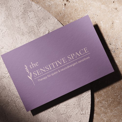 Subtle, Sophisticated Logo for a Thoughtful Therapy Brand