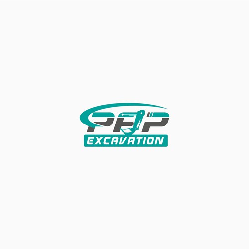 Logo for an excavation company