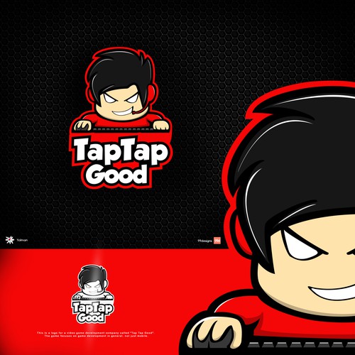 Playful Type Logo design for TapTap Good