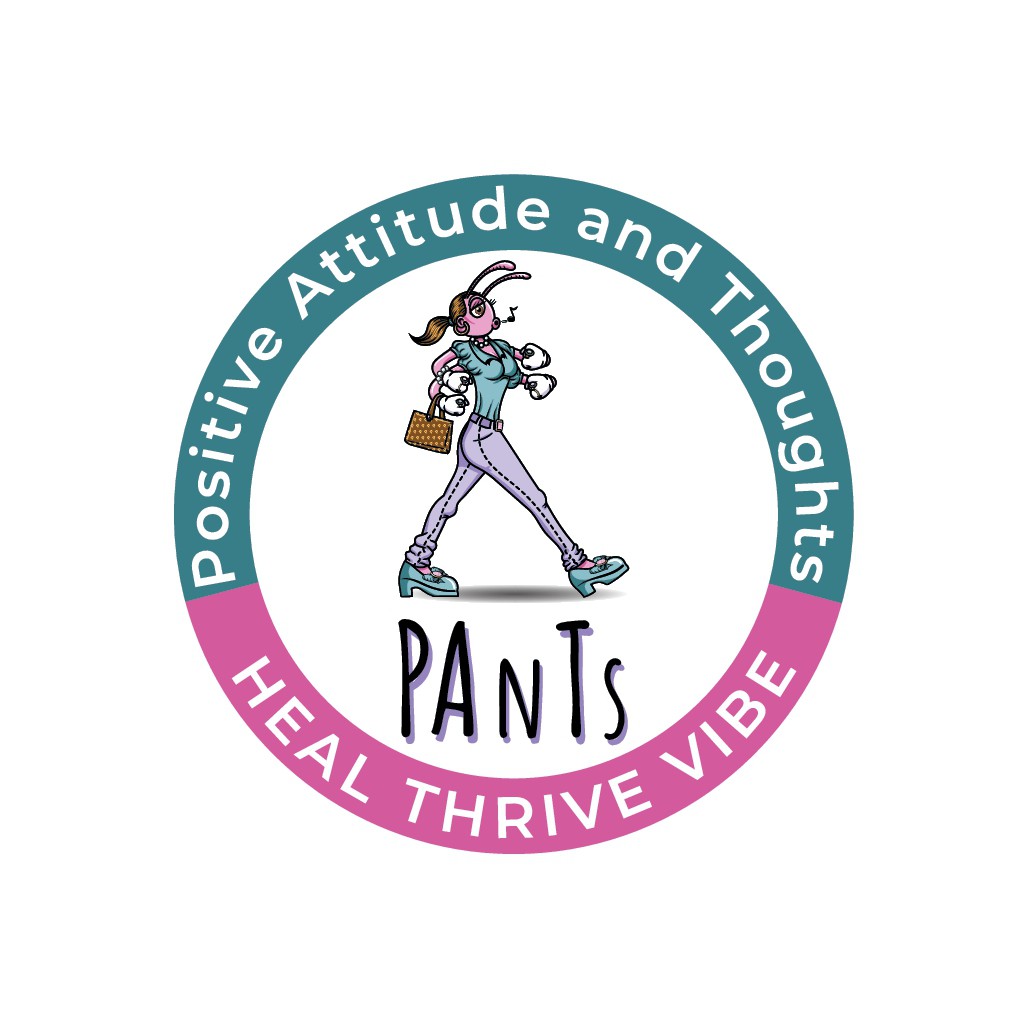 A powerful image to inspire the chronically ill to have a Positive Attitude toward their healing