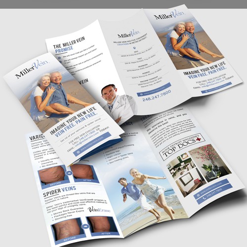 brochure for Miller Vein!