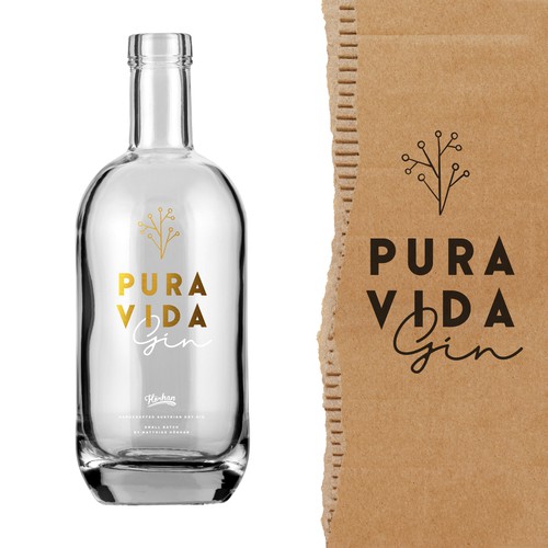 Austrian Dry Gin Design
