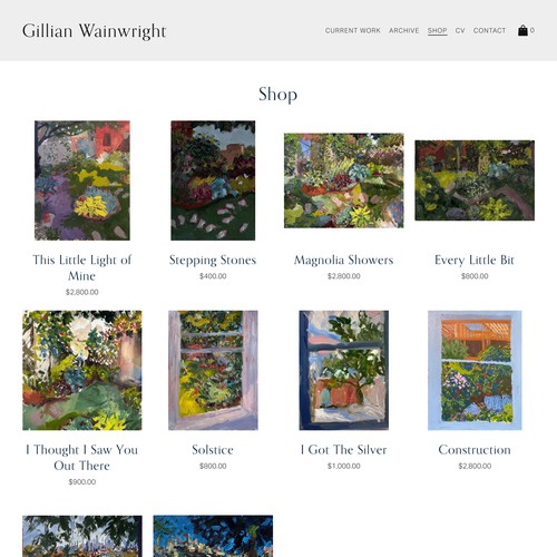 Gillian Wainright Art