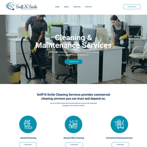 Modern Website for Cleaning Services
