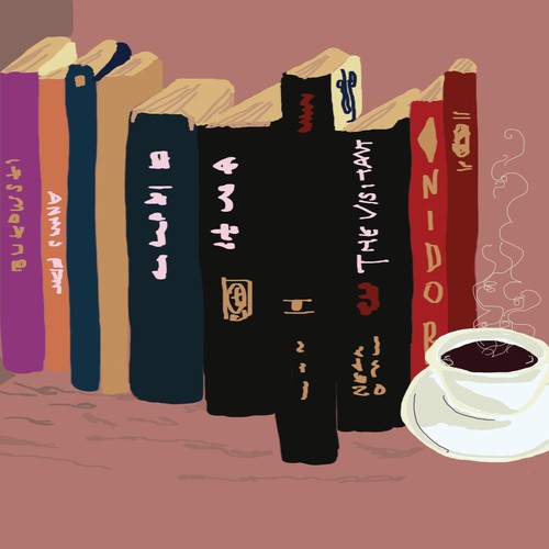 books and coffe