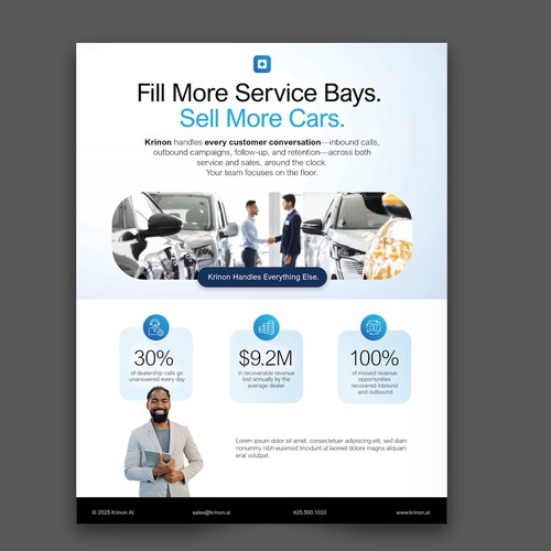 AI Flyer for Dealership Sales & Service