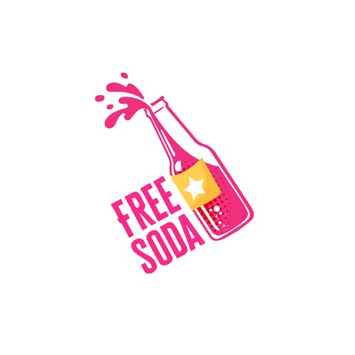 Free Soda Logo Design