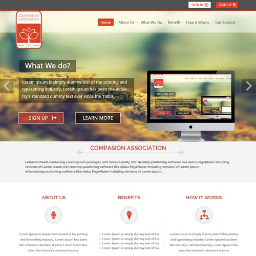 WordPress Corporate Website